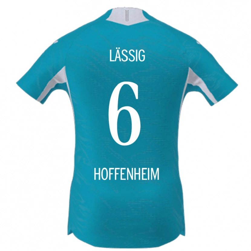 Danxen Damen Valentin Lässig #6 Himmelblau Auswärtstrikot Trikot 2025/26 T-Shirt