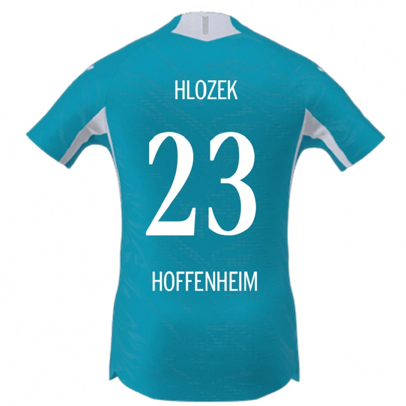 Danxen Damen Adam Hlozek #23 Himmelblau Auswärtstrikot Trikot 2025/26 T-Shirt
