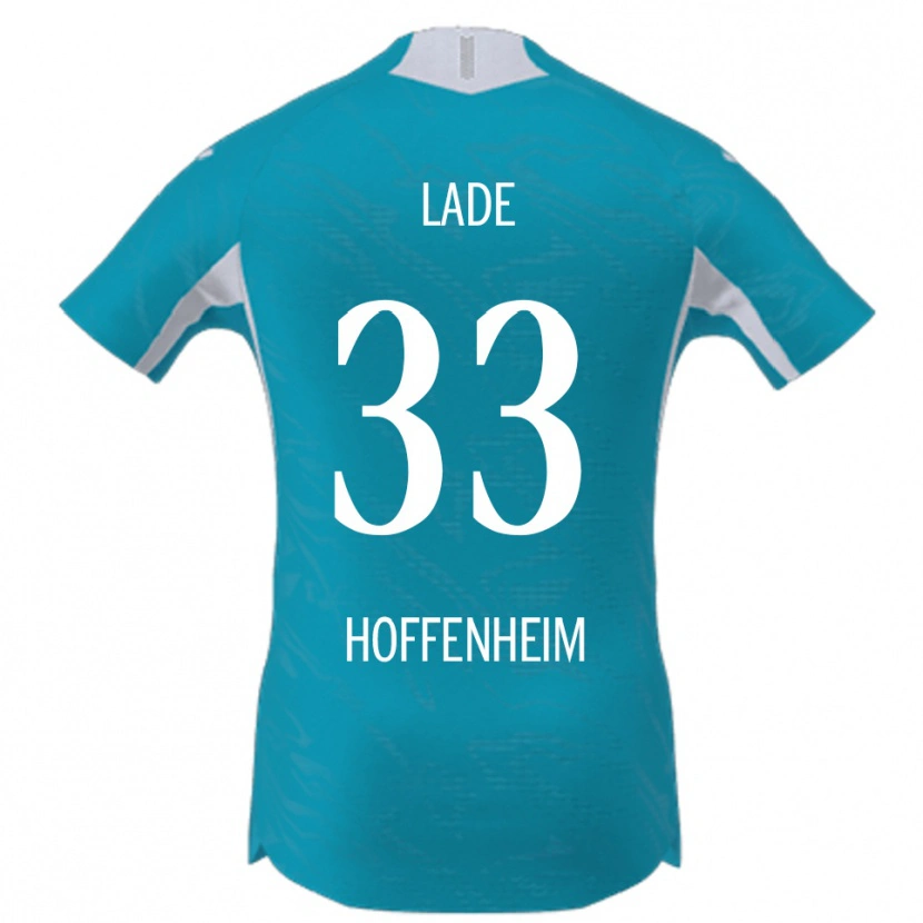 Danxen Damen Benjamin Lade #33 Himmelblau Auswärtstrikot Trikot 2025/26 T-Shirt
