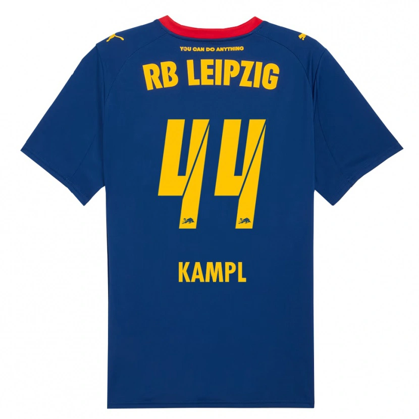 Danxen Damen Kevin Kampl #44 Marineblau Rot Auswärtstrikot Trikot 2025/26 T-Shirt