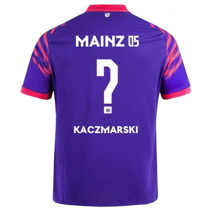 Danxen Damen Piotr Kaczmarski #0 Marineblau Pink Auswärtstrikot Trikot 2025/26 T-Shirt