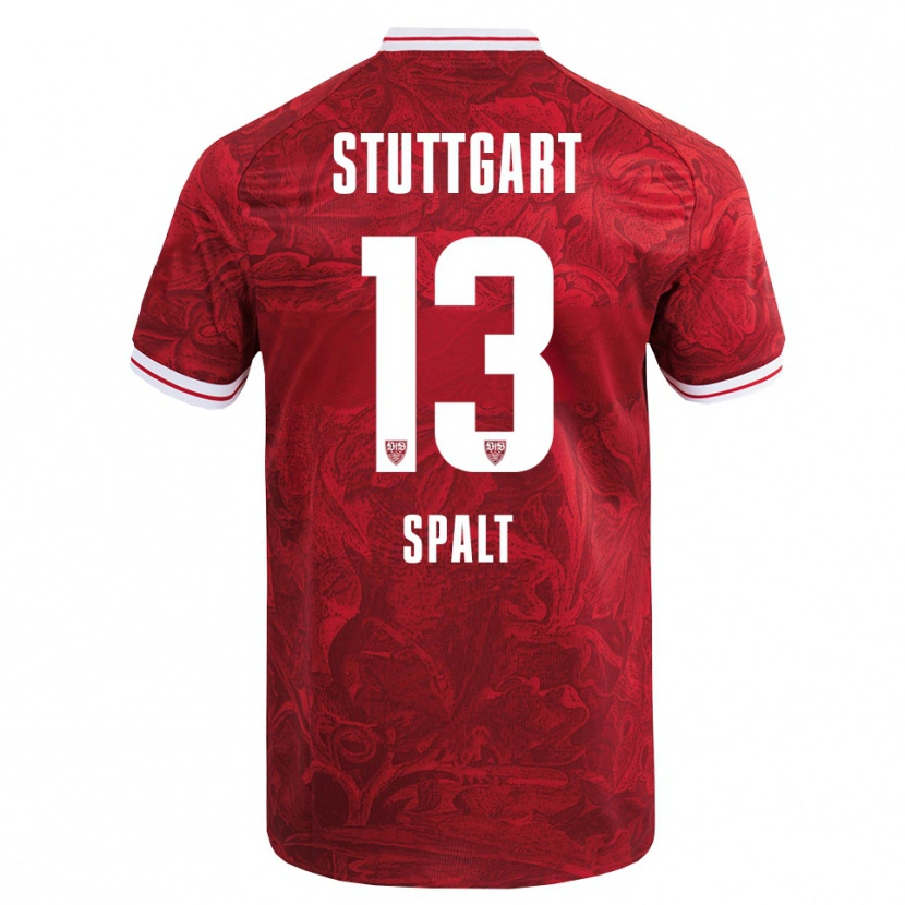 Danxen Damen Yanik Spalt #13 Rot Schwarz Auswärtstrikot Trikot 2025/26 T-Shirt