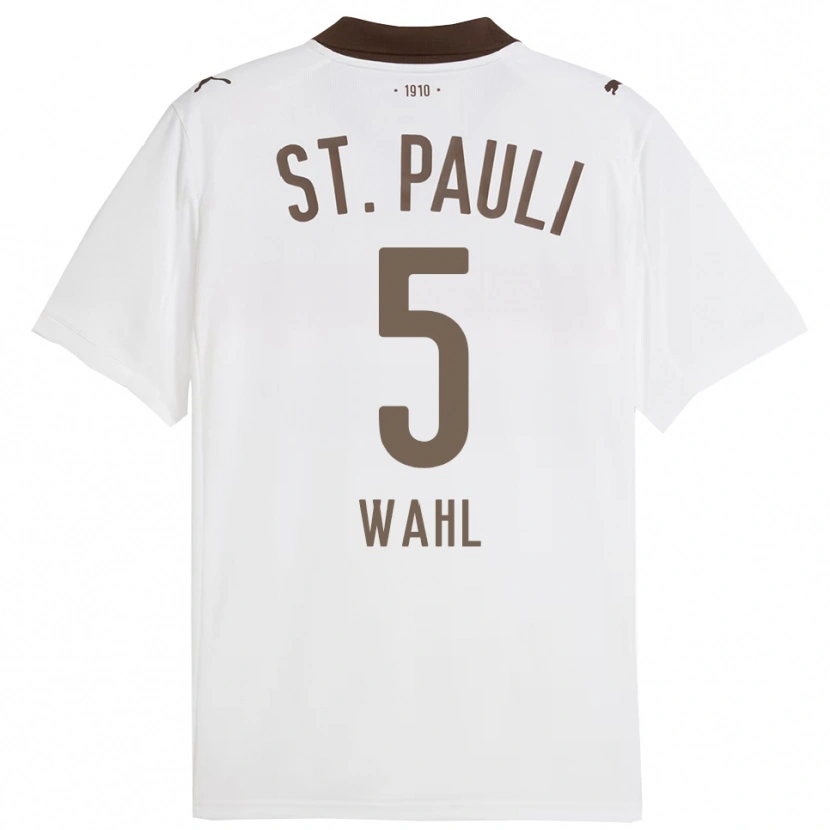 Danxen Damen Hauke Wahl #5 Weiß Rot Auswärtstrikot Trikot 2025/26 T-Shirt