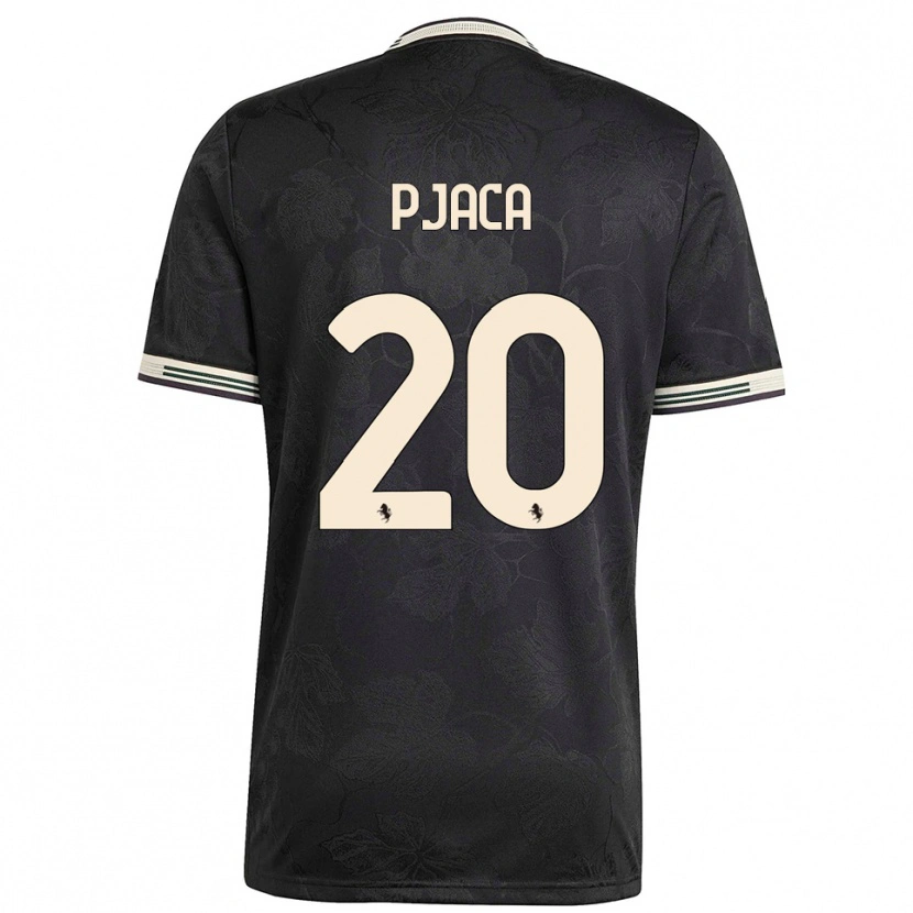 Danxen Damen Marko Pjaca #20 Schwarz Weiß Grün Ausweichtrikot Trikot 2025/26 T-Shirt