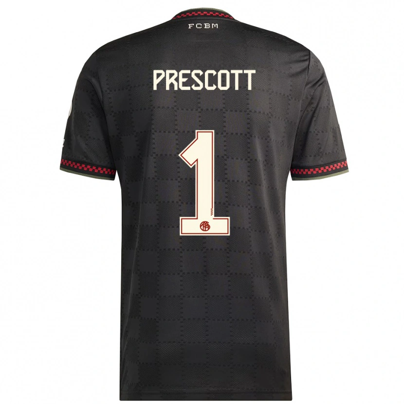 Danxen Damen Leonard Prescott #1 Schwarz Weiß Ausweichtrikot Trikot 2025/26 T-Shirt