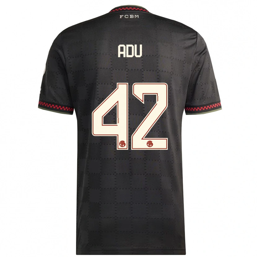 Danxen Damen Gibson Adu #42 Schwarz Weiß Ausweichtrikot Trikot 2025/26 T-Shirt