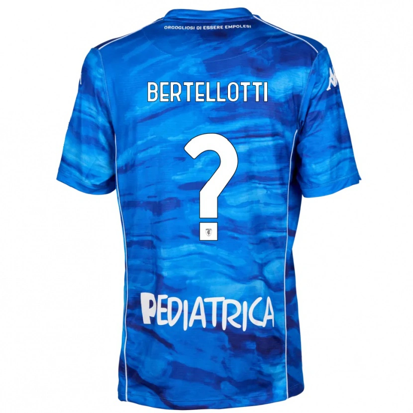 Danxen Kinder Giacomo Bertellotti #0 Blau Weiß Heimtrikot Trikot 2025/26 T-Shirt