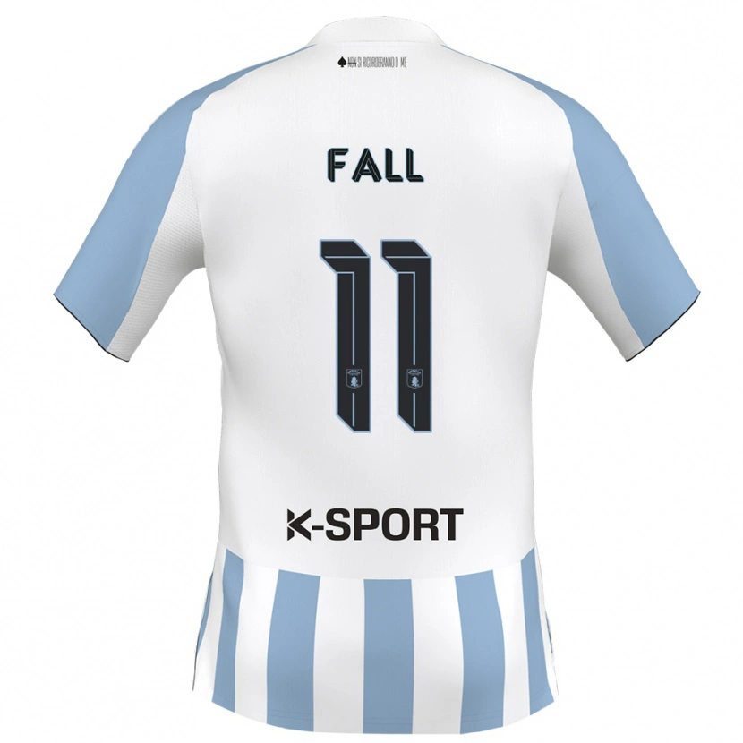 Danxen Kinder Maguette Fall #11 Weiß Himmelblau Heimtrikot Trikot 2025/26 T-Shirt