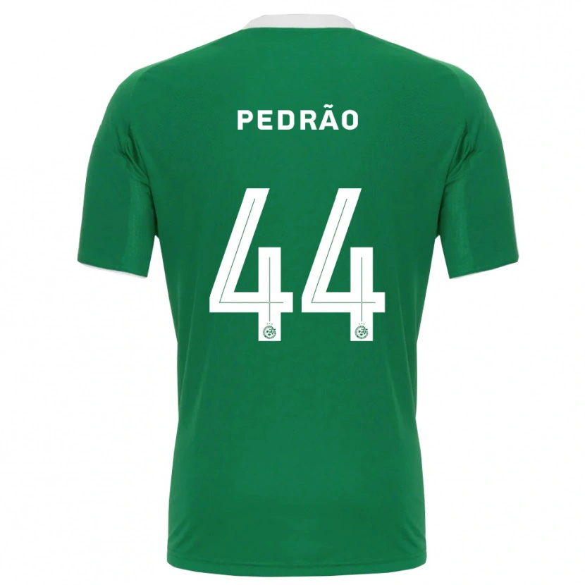 Danxen Kinder Pedrão #44 Grün Weiß Heimtrikot Trikot 2025/26 T-Shirt