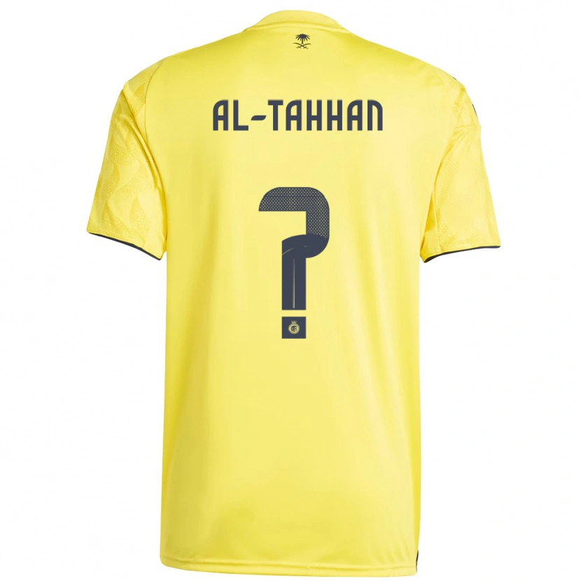 Danxen Kinder Yousef Al-Tahhan #0 Gelb Schwarz Heimtrikot Trikot 2025/26 T-Shirt