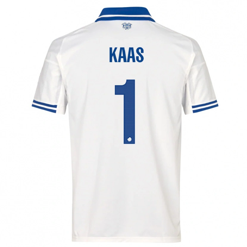 Danxen Kinder Anna Kaas #1 Weiß Blau Heimtrikot Trikot 2025/26 T-Shirt