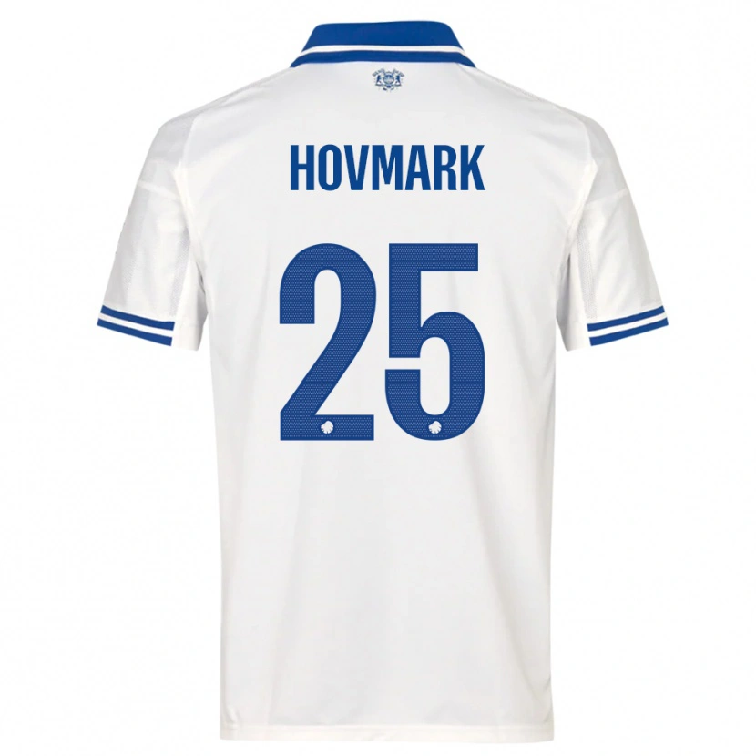 Danxen Kinder Maria Hovmark #25 Weiß Blau Heimtrikot Trikot 2025/26 T-Shirt