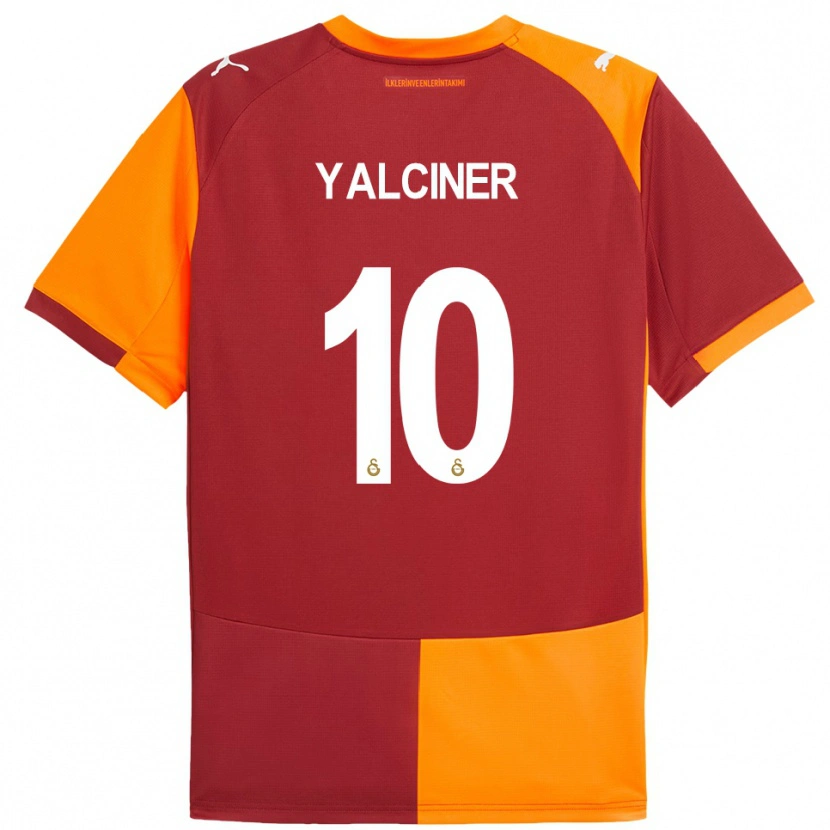 Danxen Kinder İsmigül Yalçıner #10 Rot Orange Heimtrikot Trikot 2025/26 T-Shirt