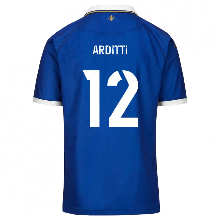 Danxen Kinder Nathan Arditti #12 Blau Gold Heimtrikot Trikot 2025/26 T-Shirt
