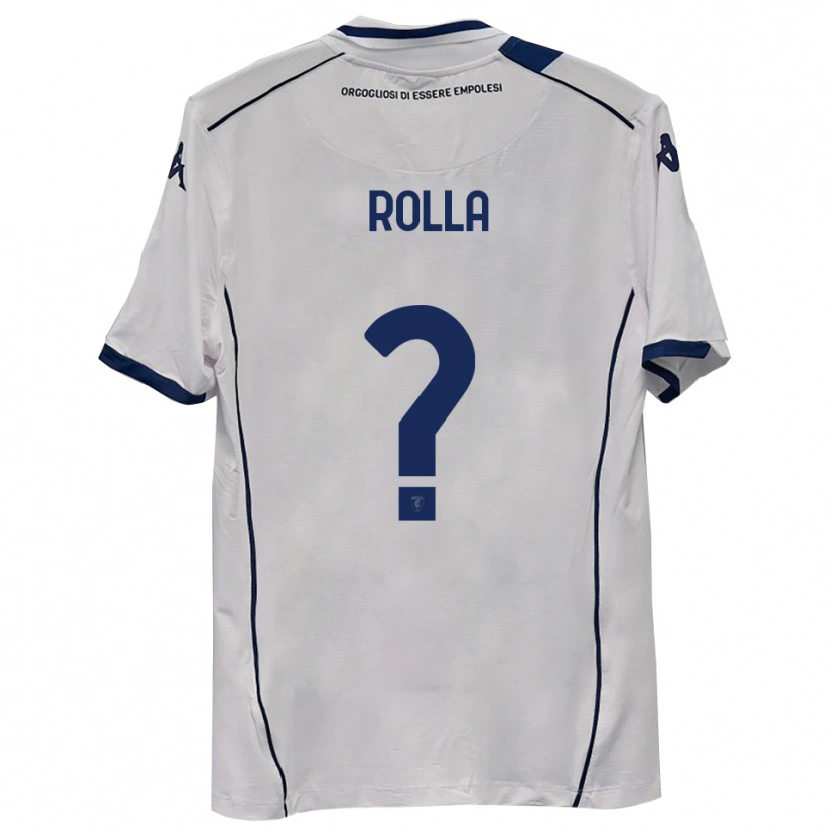 Danxen Kinder Nicola Rolla #0 Dunkelmarineblau Auswärtstrikot Trikot 2025/26 T-Shirt