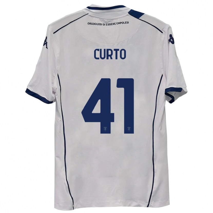 Danxen Kinder Marco Curto #41 Dunkelmarineblau Auswärtstrikot Trikot 2025/26 T-Shirt