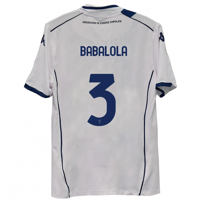 Danxen Kinder Samsondeen Babalola #3 Dunkelmarineblau Auswärtstrikot Trikot 2025/26 T-Shirt
