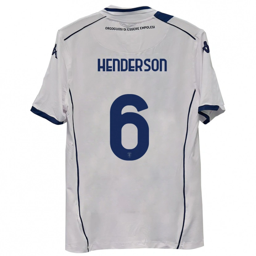 Danxen Kinder Liam Henderson #6 Dunkelmarineblau Auswärtstrikot Trikot 2025/26 T-Shirt