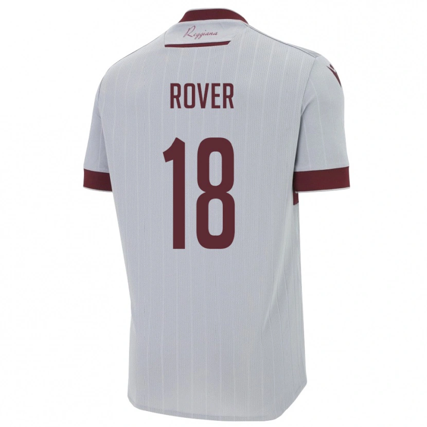 Danxen Kinder Matteo Rover #18 Burgund Weiß Auswärtstrikot Trikot 2025/26 T-Shirt