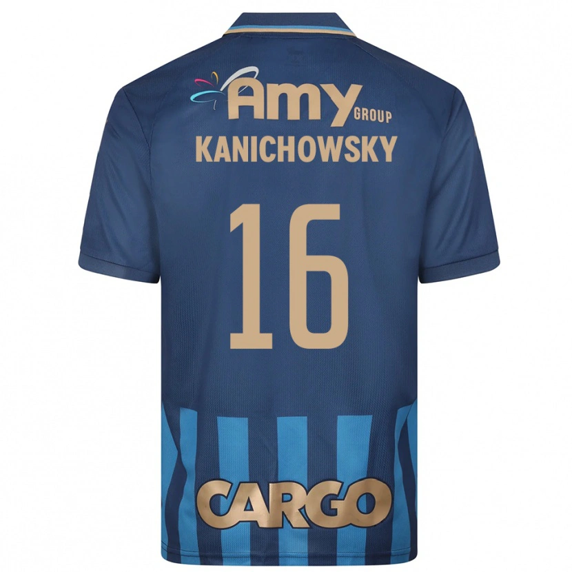 Danxen Kinder Gabi Kanichowsky #16 Marineblau Blau Auswärtstrikot Trikot 2025/26 T-Shirt