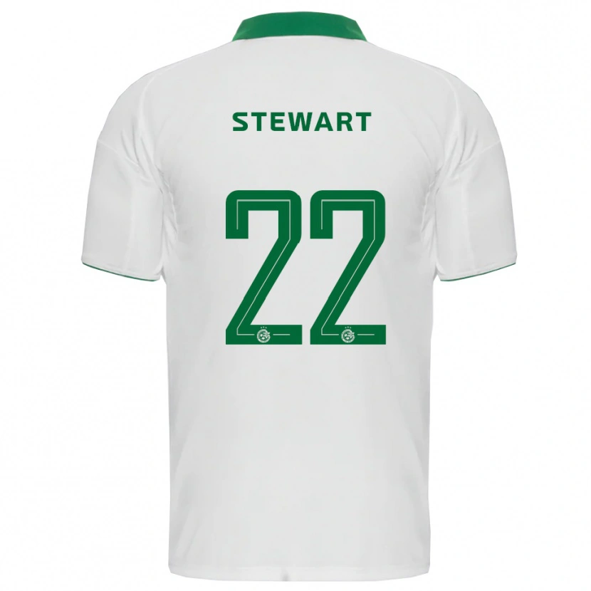 Danxen Kinder Trivante Stewart #22 Weiß Grün Auswärtstrikot Trikot 2025/26 T-Shirt