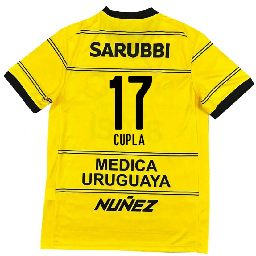 Danxen Kinder Renzo Cupla #17 Schwarz Gold Auswärtstrikot Trikot 2025/26 T-Shirt
