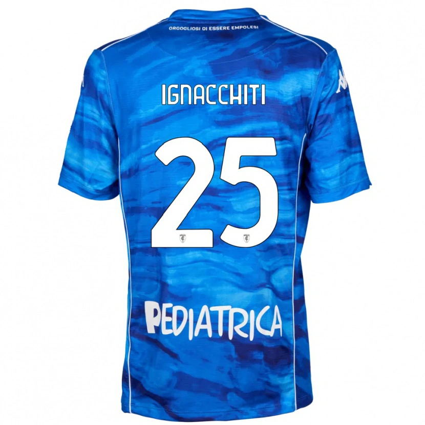 Danxen Herren Lorenzo Ignacchiti #25 Blau Weiß Heimtrikot Trikot 2025/26 T-Shirt