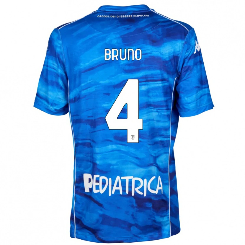 Danxen Herren Fabio Bruno #4 Blau Weiß Heimtrikot Trikot 2025/26 T-Shirt