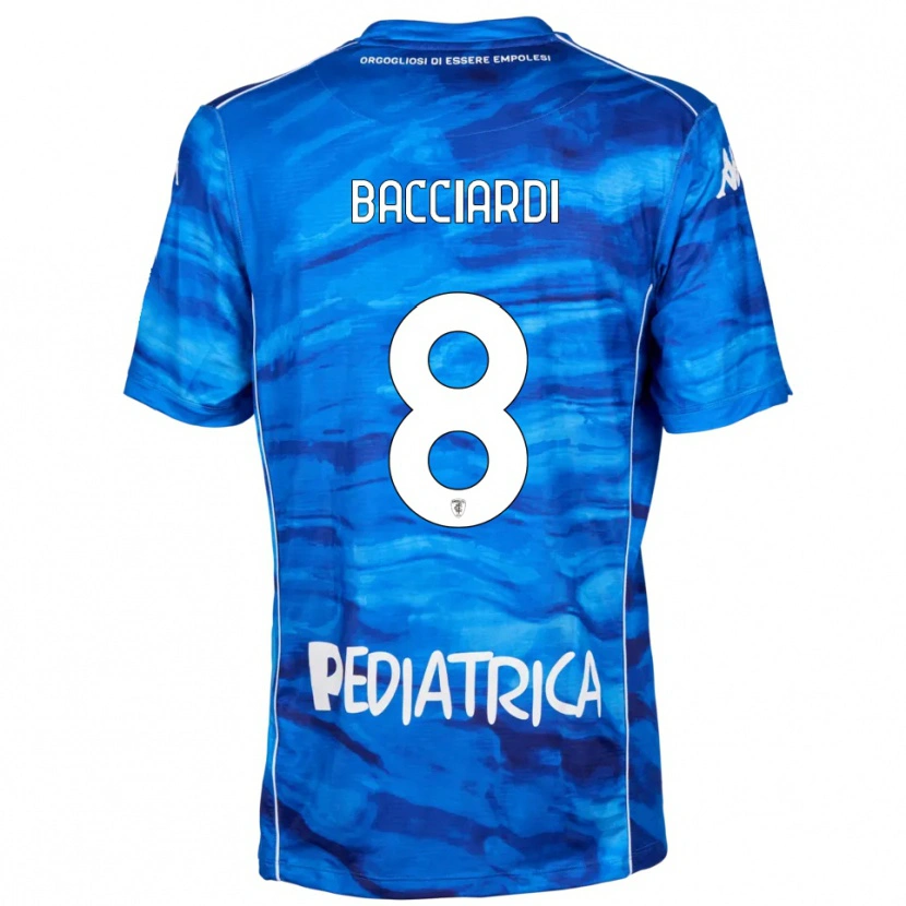 Danxen Herren Andrea Bacciardi #8 Blau Weiß Heimtrikot Trikot 2025/26 T-Shirt