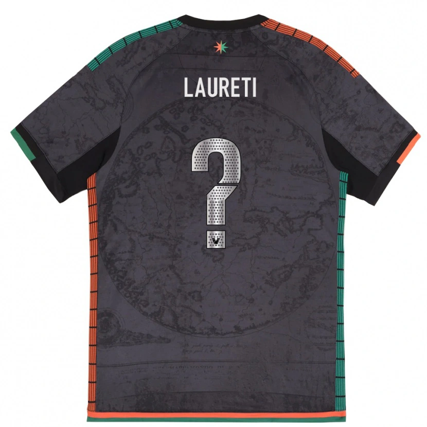 Danxen Herren Tommaso Laureti #0 Dunkelgrau Heimtrikot Trikot 2025/26 T-Shirt