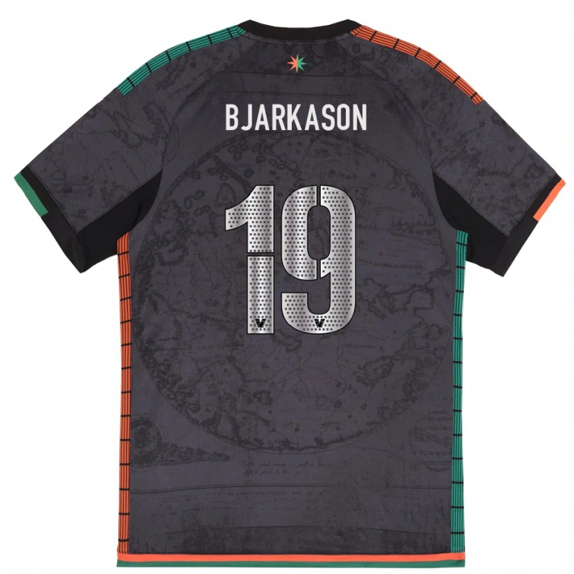 Danxen Herren Bjarki Bjarkason #19 Dunkelgrau Heimtrikot Trikot 2025/26 T-Shirt