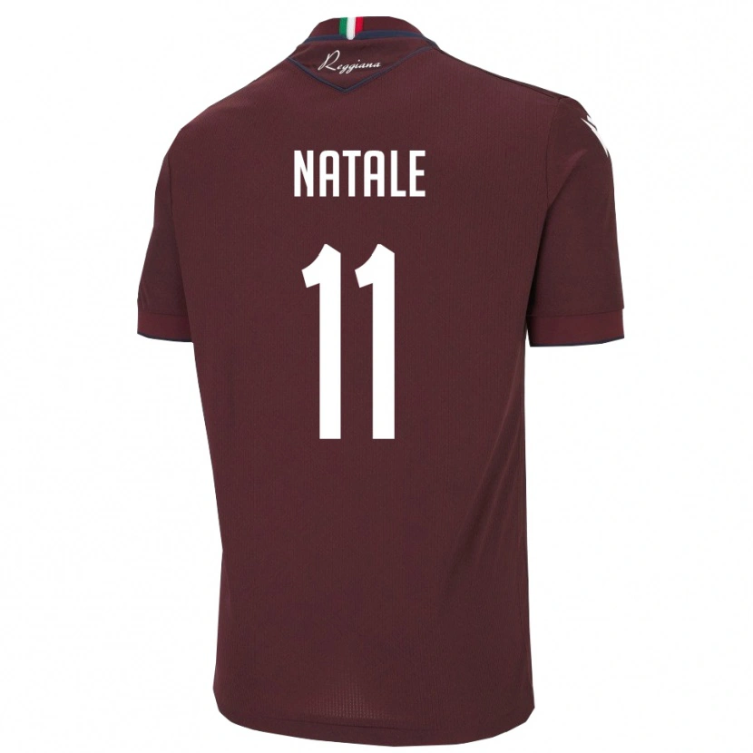 Danxen Herren Mario Natale #11 Burgund Weiß Heimtrikot Trikot 2025/26 T-Shirt
