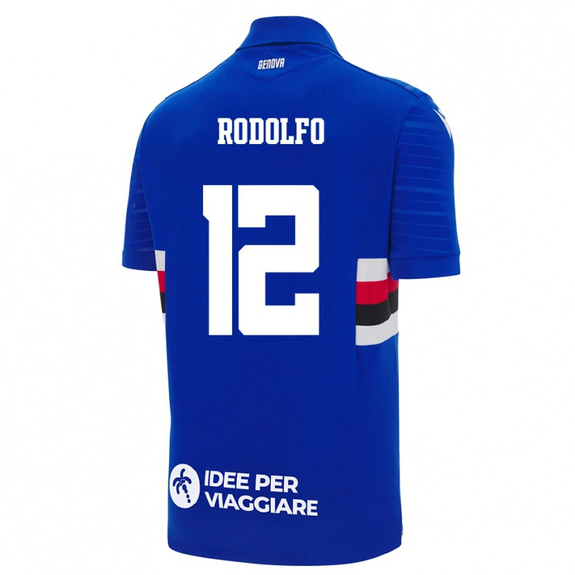 Danxen Herren Luca Rodolfo #12 Blau Weiß Heimtrikot Trikot 2025/26 T-Shirt