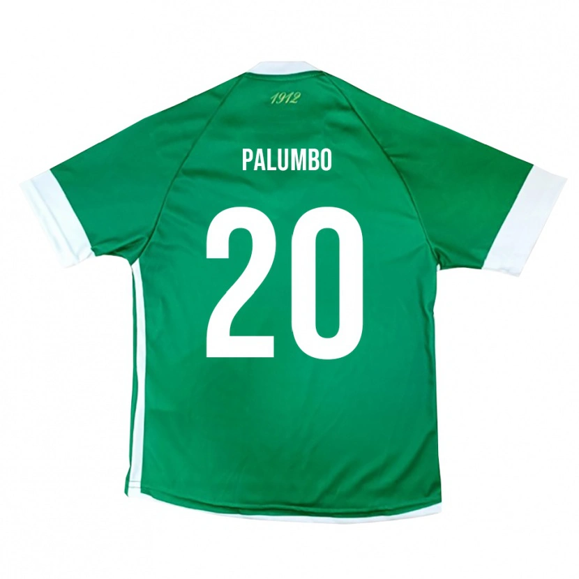 Danxen Herren Martin Palumbo #20 Grün Weiß Heimtrikot Trikot 2025/26 T-Shirt