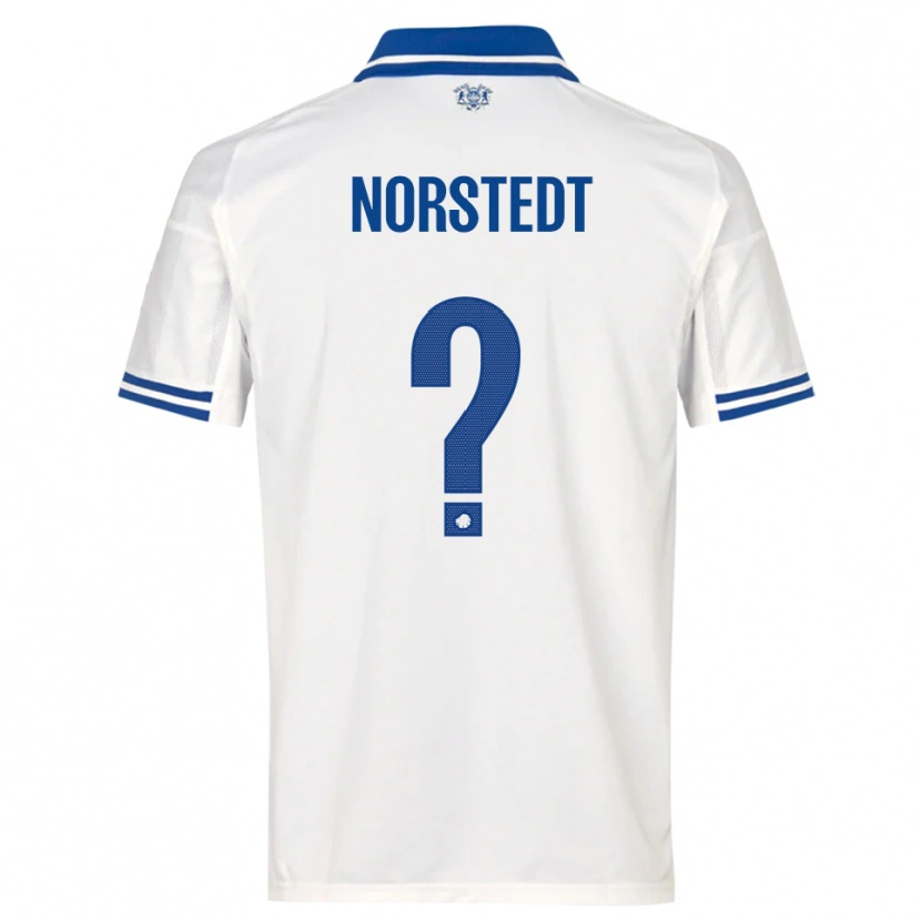 Danxen Herren Liam Norstedt #0 Weiß Blau Heimtrikot Trikot 2025/26 T-Shirt
