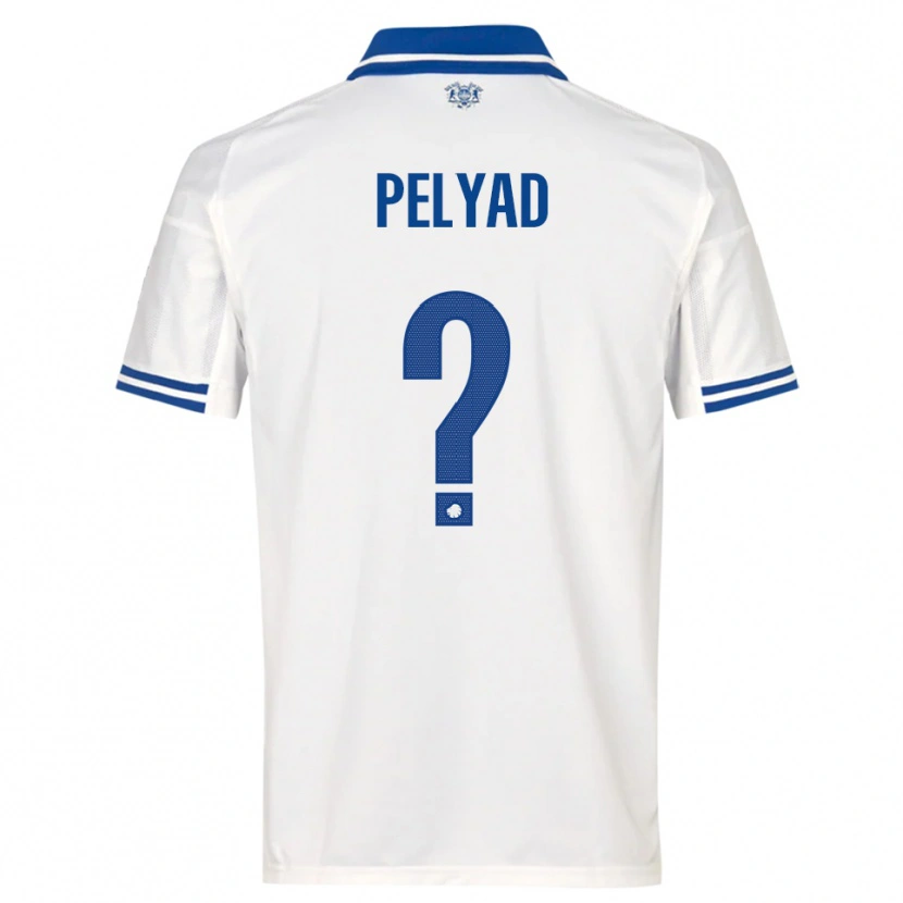 Danxen Herren Shahin Pelyad #0 Weiß Blau Heimtrikot Trikot 2025/26 T-Shirt