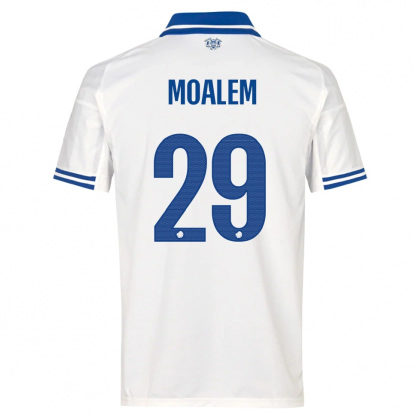 Danxen Herren Jonathan Moalem #29 Weiß Blau Heimtrikot Trikot 2025/26 T-Shirt