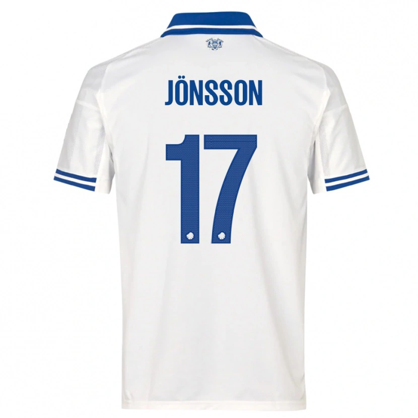 Danxen Herren Neo Jönsson #17 Weiß Blau Heimtrikot Trikot 2025/26 T-Shirt