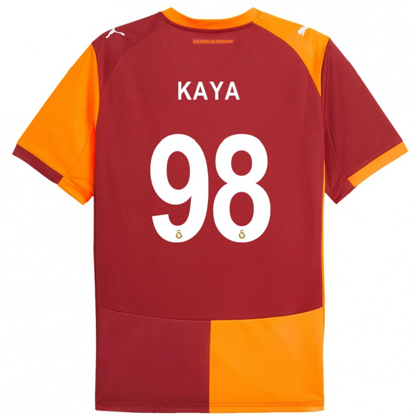 Danxen Herren Eren Kaya #98 Rot Orange Heimtrikot Trikot 2025/26 T-Shirt