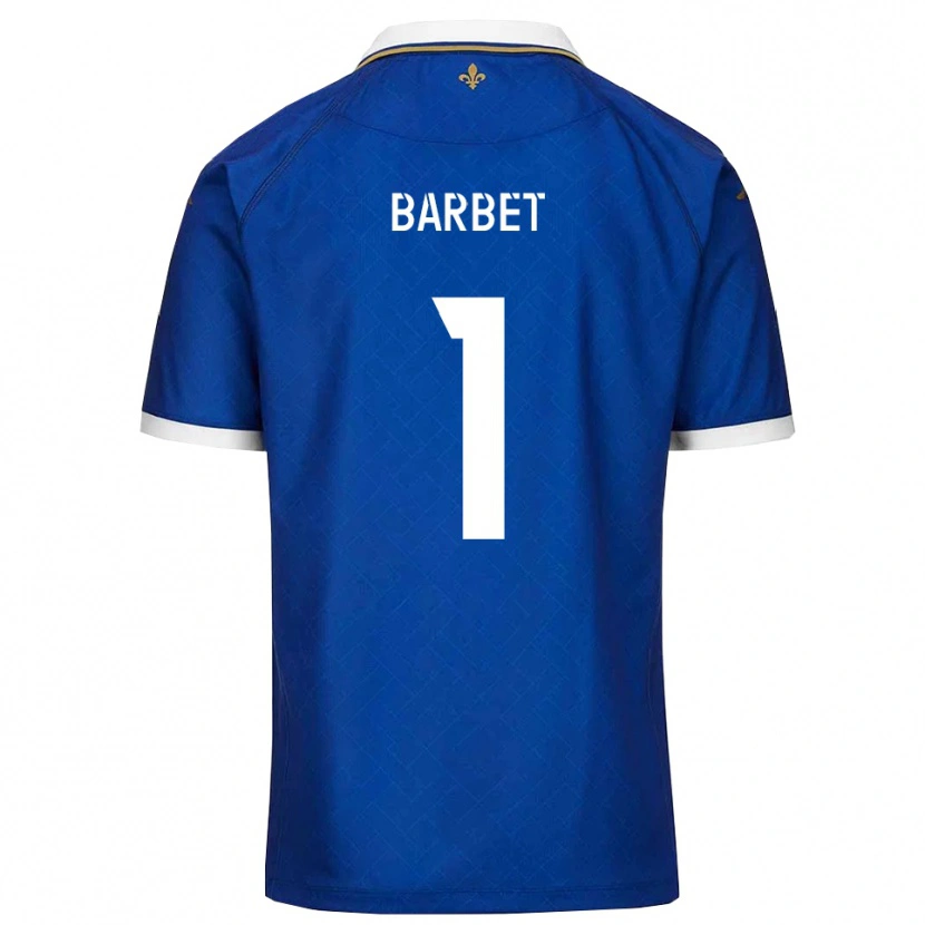Danxen Herren Hugo Barbet #1 Blau Gold Heimtrikot Trikot 2025/26 T-Shirt