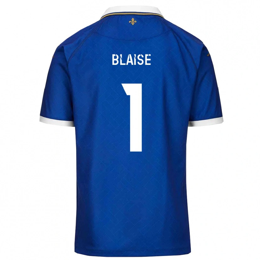 Danxen Herren Enzo Blaise #1 Blau Gold Heimtrikot Trikot 2025/26 T-Shirt