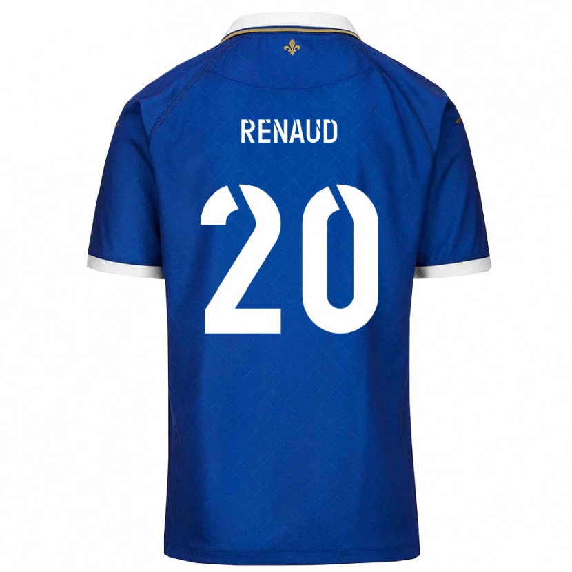 Danxen Herren Tom Renaud #20 Blau Gold Heimtrikot Trikot 2025/26 T-Shirt