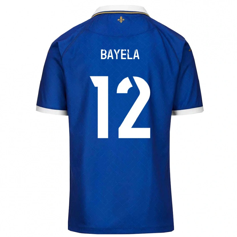 Danxen Herren Kaneyi Bayela #12 Blau Gold Heimtrikot Trikot 2025/26 T-Shirt