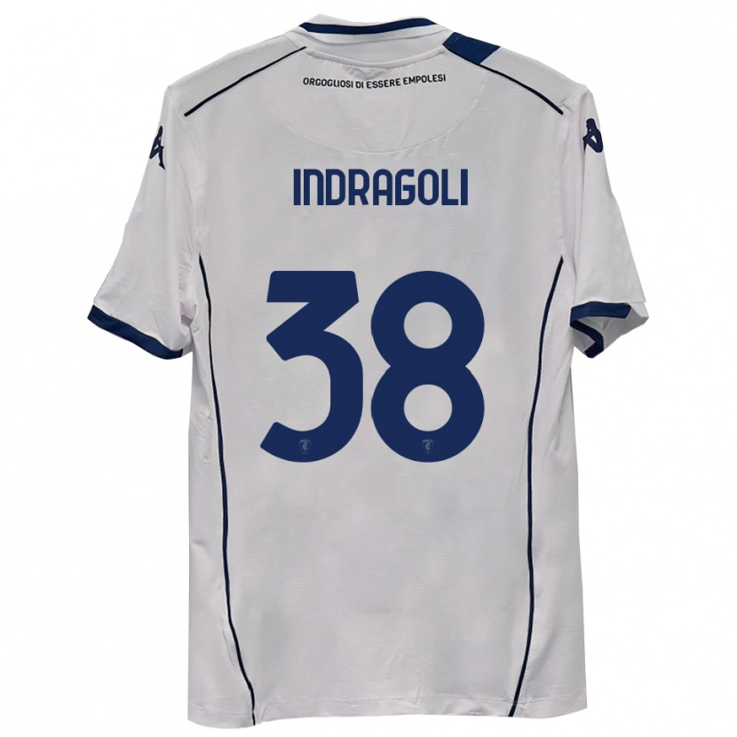 Danxen Herren Gabriele Indragoli #38 Dunkelmarineblau Auswärtstrikot Trikot 2025/26 T-Shirt