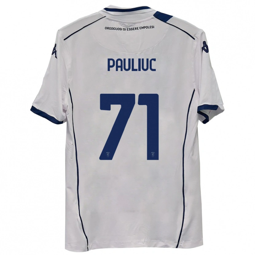 Danxen Herren Nicolò Pauliuc #71 Dunkelmarineblau Auswärtstrikot Trikot 2025/26 T-Shirt