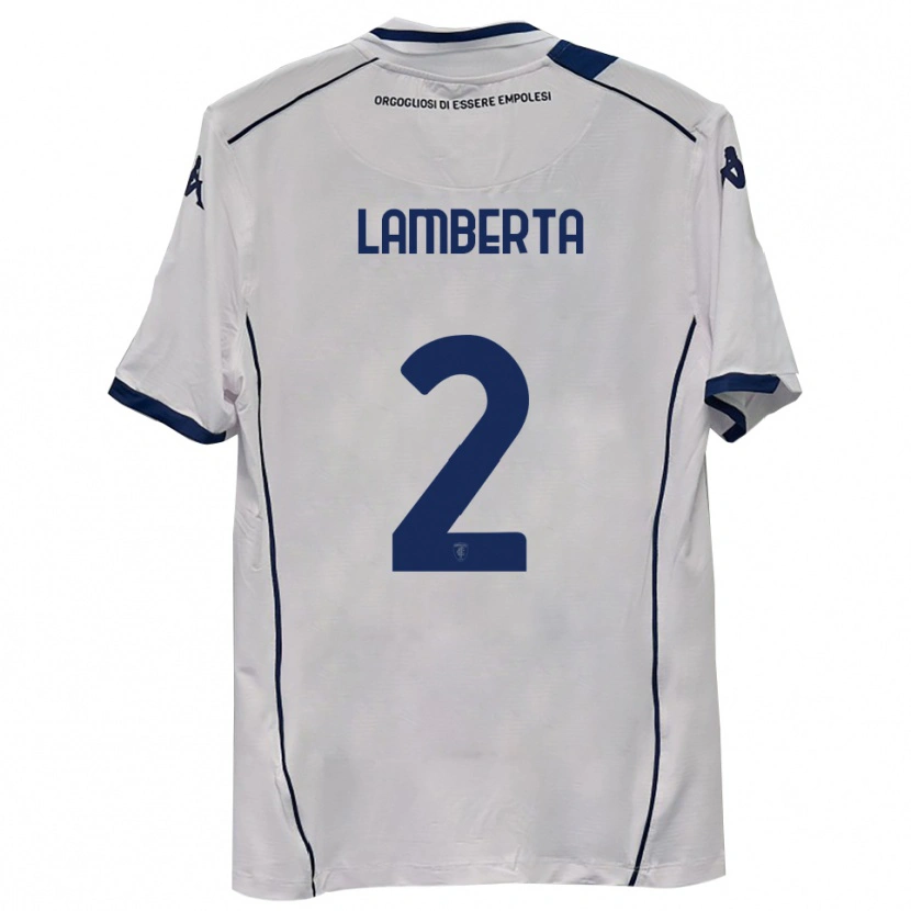 Danxen Herren Cristian Lamberta #2 Dunkelmarineblau Auswärtstrikot Trikot 2025/26 T-Shirt