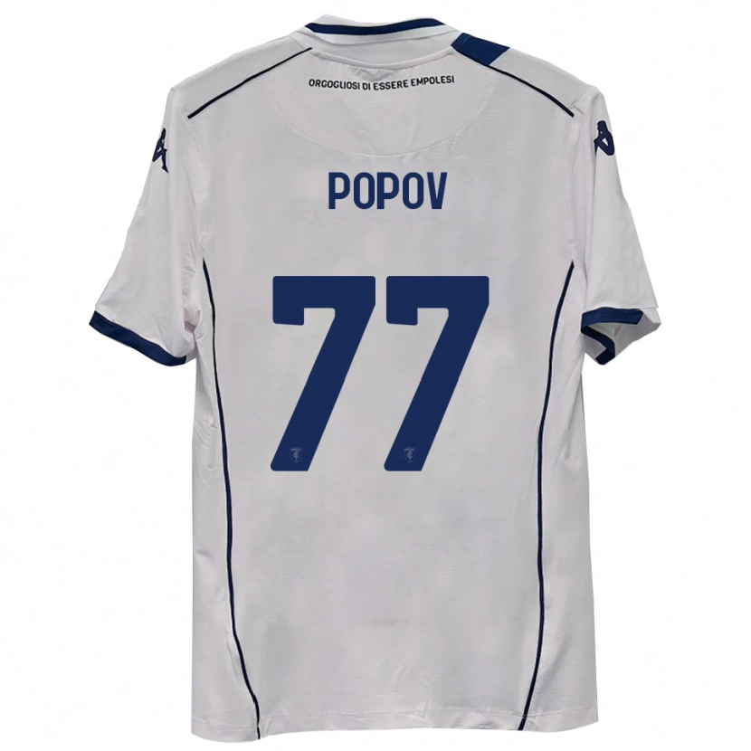 Danxen Herren Bogdan Popov #77 Dunkelmarineblau Auswärtstrikot Trikot 2025/26 T-Shirt