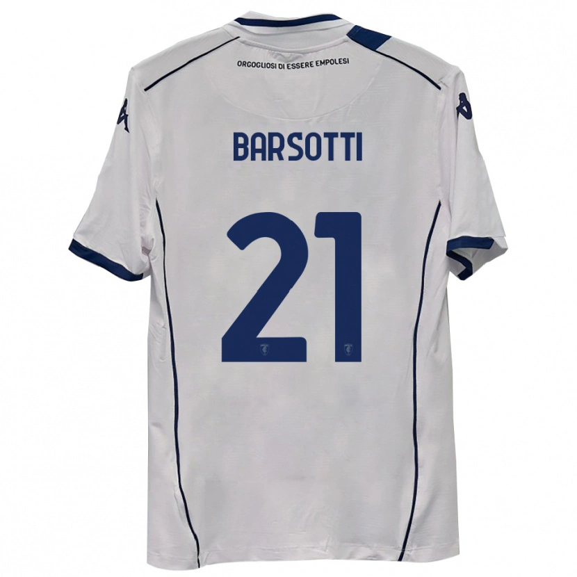 Danxen Herren Leonardo Barsotti #21 Dunkelmarineblau Auswärtstrikot Trikot 2025/26 T-Shirt