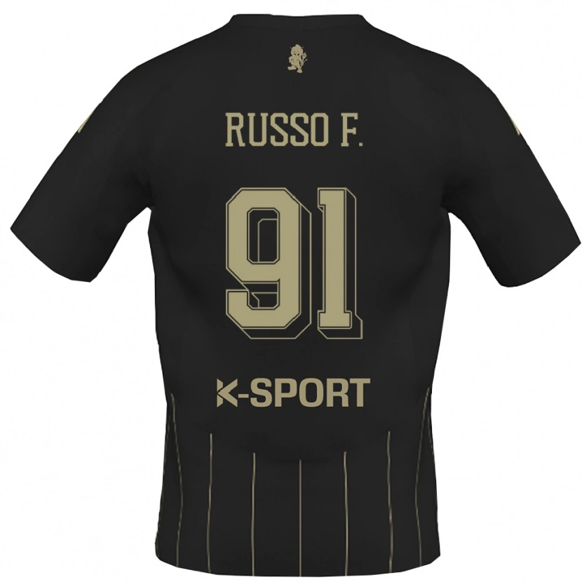Danxen Herren Flavio Russo #91 Grau Weiß Auswärtstrikot Trikot 2025/26 T-Shirt