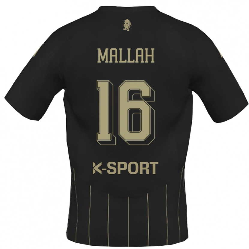 Danxen Herren Rachid Mallah #16 Grau Weiß Auswärtstrikot Trikot 2025/26 T-Shirt